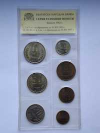 Банковский набор монет Болгарии 1962 г.