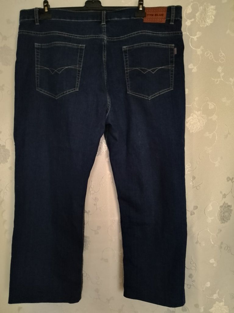 Spodnie Jeans męskie nogawka prosta roz 52/54