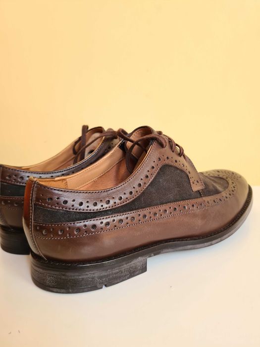 Buty eleganckie Półbuty Clarks Ronnie Limit 41,5 Skóra naturalna