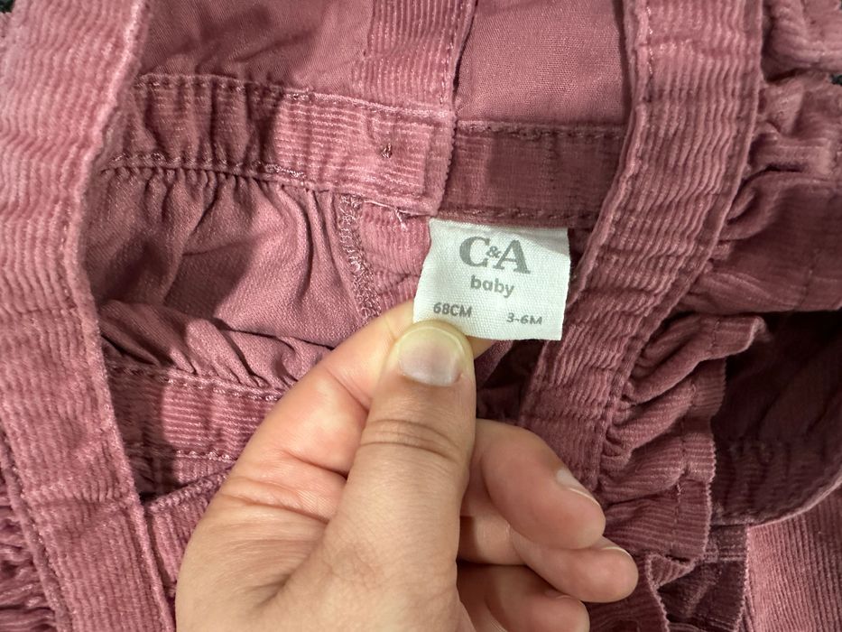 Saia de Corpo Rosa 3-6M