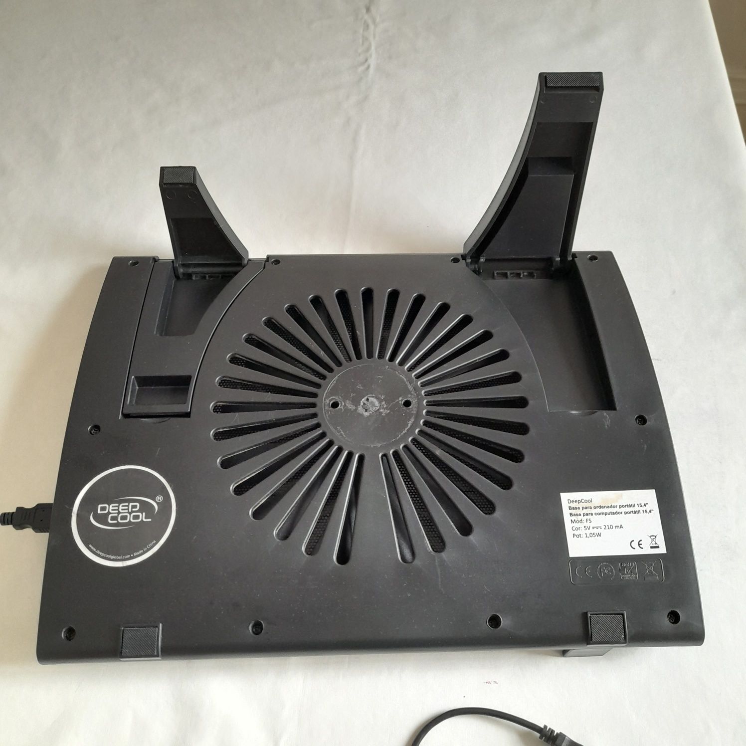 Base refrigeradora comutador portátil