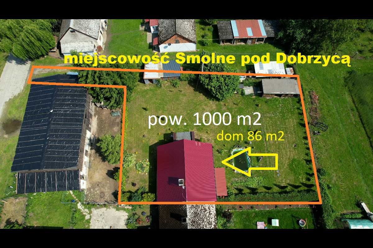 dom na sprzedaż pół bliźniaka Smolne Dobrzyca 10 km od morza