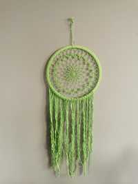 Zielona makrama handmade