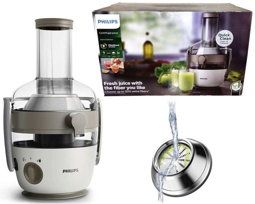 Wysokiej klasy sokowirówka, wyciskarka Philips HR1918/80 MAŁO UŻYWANA!