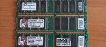 Ram Kingston 1Gb KVR 400X64C3A-1GB Plus 2x KVR400X64C25/256