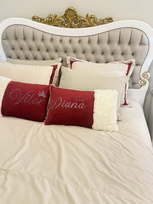 Conjunto de Mobiliário de Quarto – Estilo Clássico Luxo