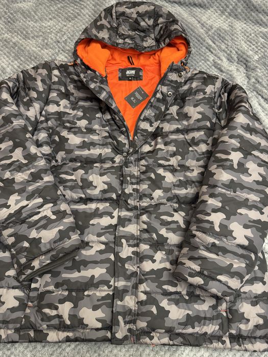 Зимова курточка оригінал H&M Англія піксель БАТАЛ великий розмір XXXL