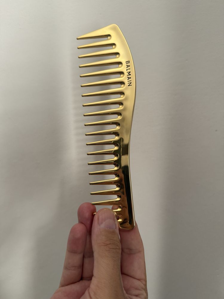 Grzebien 14 k zloto Balmain Paris