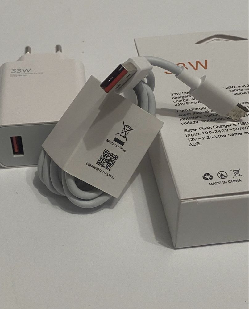 Зарядное Устройство 33W Xiaomi / Poco / Redmi / TURBO Charge
