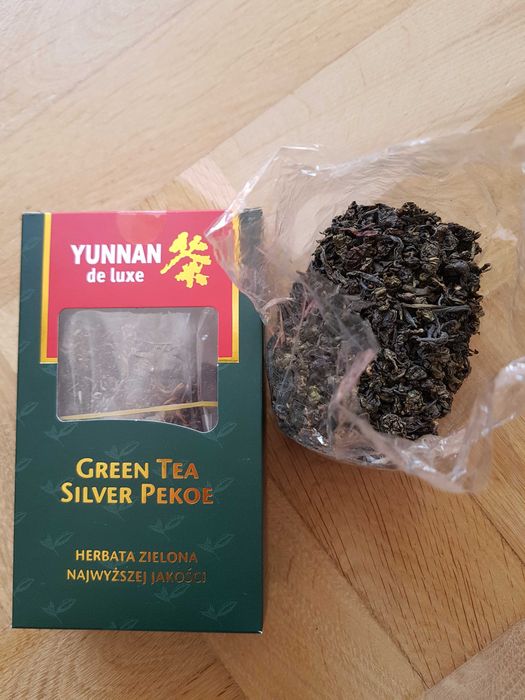 Herbata zielona Yunnan Green Tea Silver Pekoe i Dilmah Earlgrey