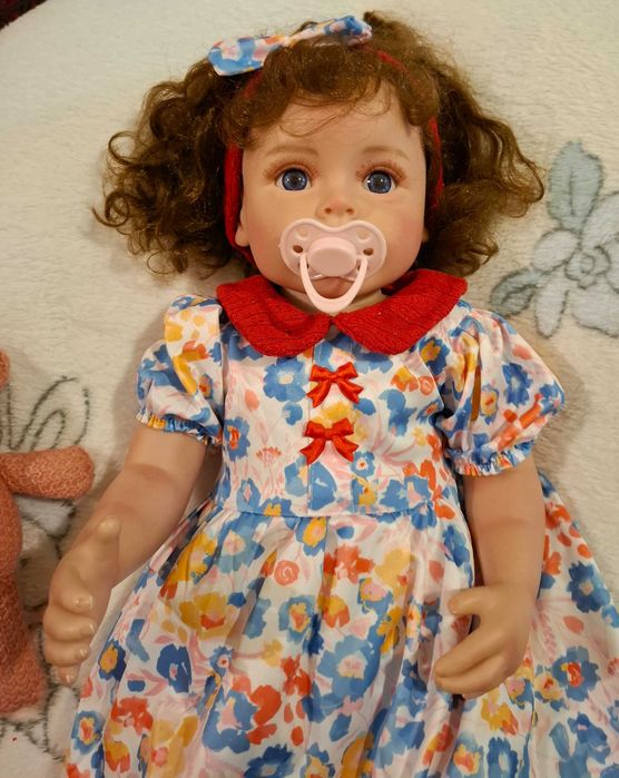 Boneca reborn 55 cm.(artigo novo)