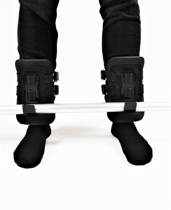 Гравитационные ботинки для спины (крюки для турника) OSPORT Lite Black