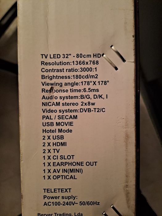 Vendo TV  Led como nova