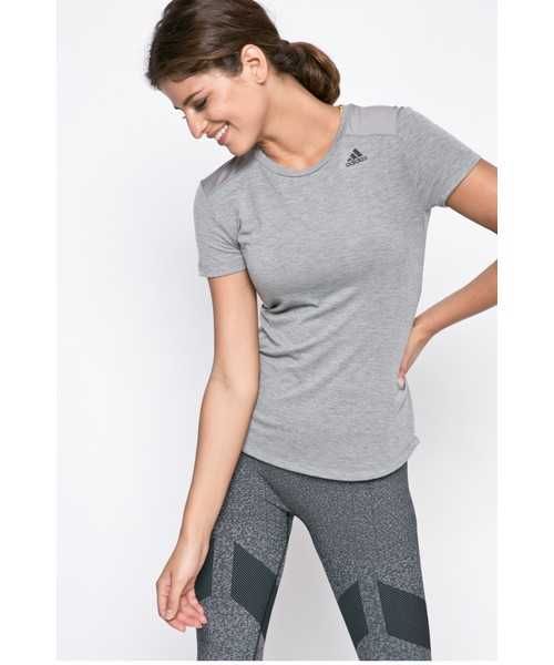 ADIDAS Koszulka  Prime Tee Mix BQ5802 S szary