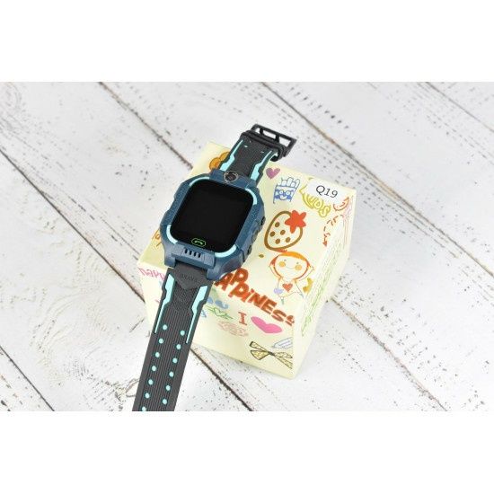 Дитячий годинник з сім картою Smart Watch Q19 Q12 детские смарт часы