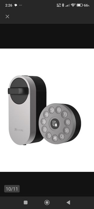 Zestaw inteligentny zamek EZVIZ DL01S Lock Kit Lock + Keypad