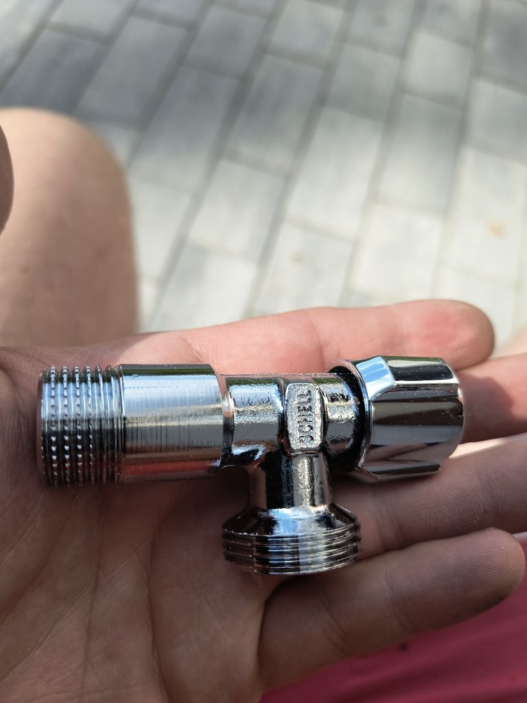 2 x Zawór kątowy Schell 3/4''