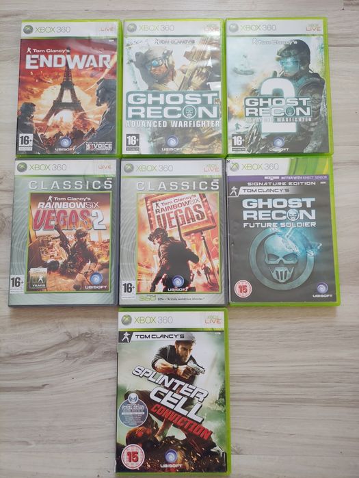 Zestaw Tom Clancy na Xbox 360