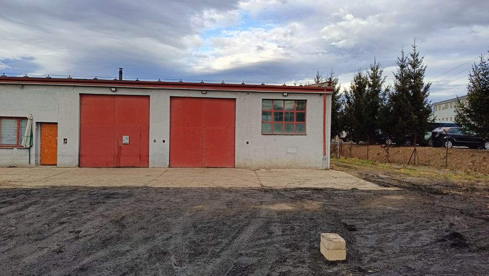 wynajmę halę warsztat 170m2+plac 550m2