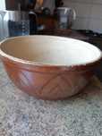 Makutra duża 29 cm kamionkowa