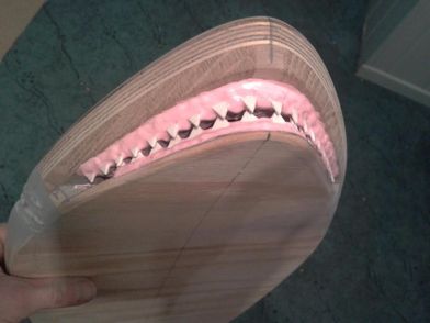 Longboard Rekin Shark jedyny taki ręcznie wykonany