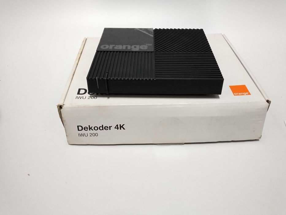 Dekoder 4K Sagemcom IWU 200 - Orange