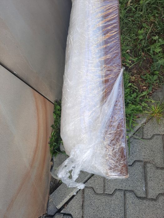Łózeczko dziecięce drewniane Klupś Żyrafa Safari orzech 120x60