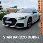 Audi A7 Sportback matrix, radar, podgrz. fot., kamera, virtual, hybryda, navi, stan bdb!