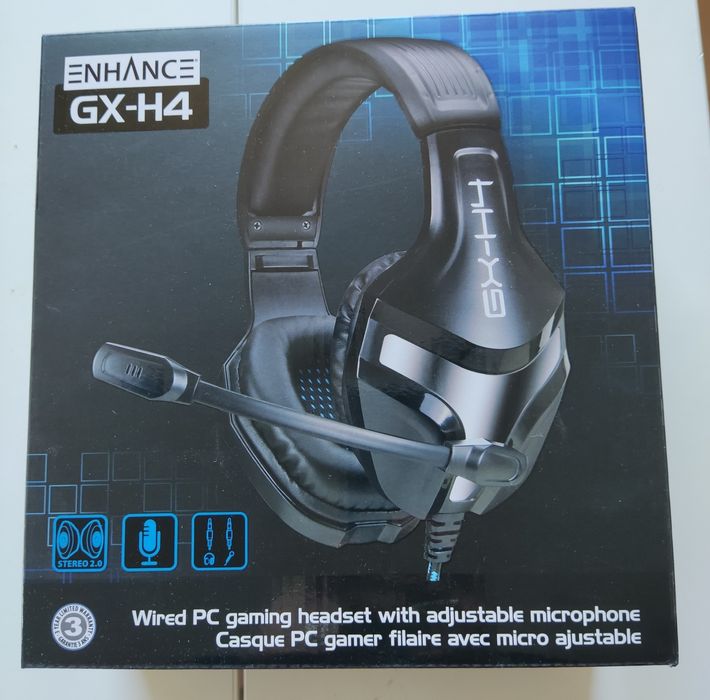 Słuchawki z mikrofonem m.in. dla gracza Enhance GX-H4