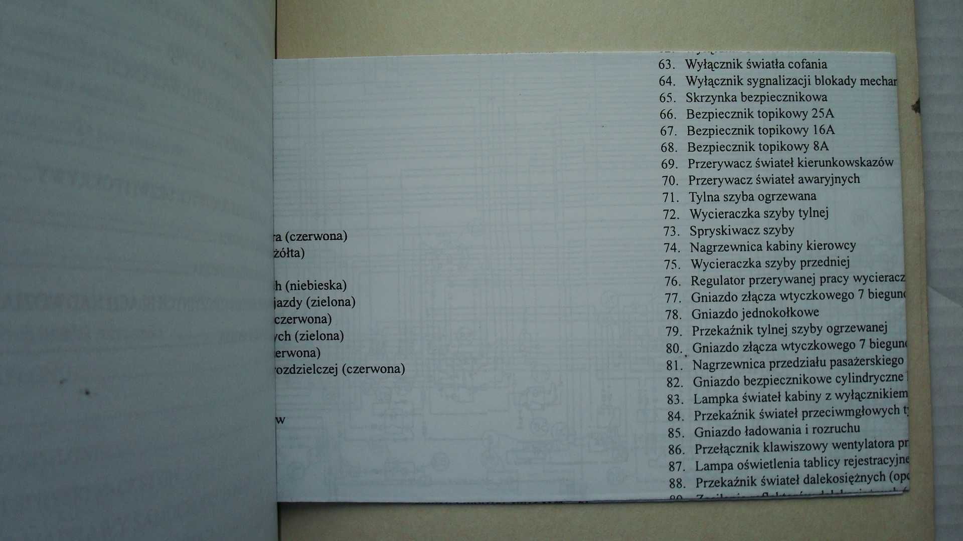 HONKER 4x4 DAEWOO książka napraw HONKER DAEWOO Naprawa PL 1997r