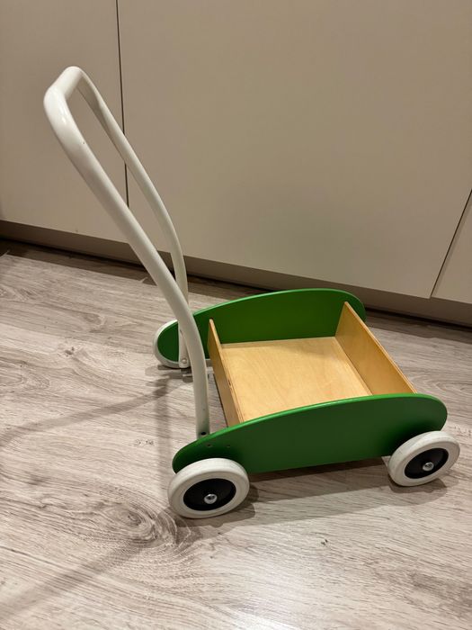 Wózek dziecięcy chodzik IKEA MULA drewniany brzoza