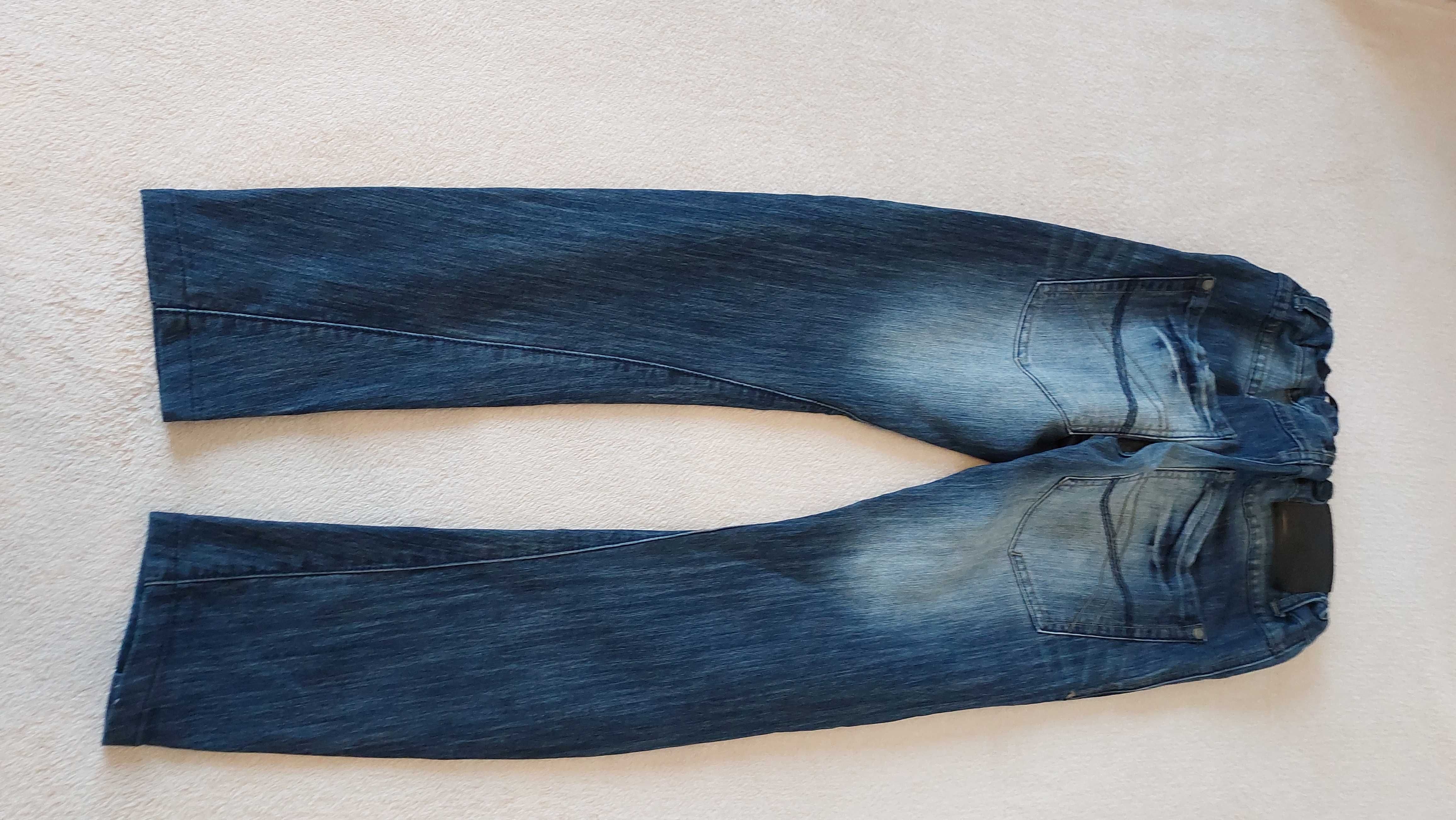 Spodnie jeansowe REPORTER z gumką, obwód od ok. 60 cm do ok. 80 cm