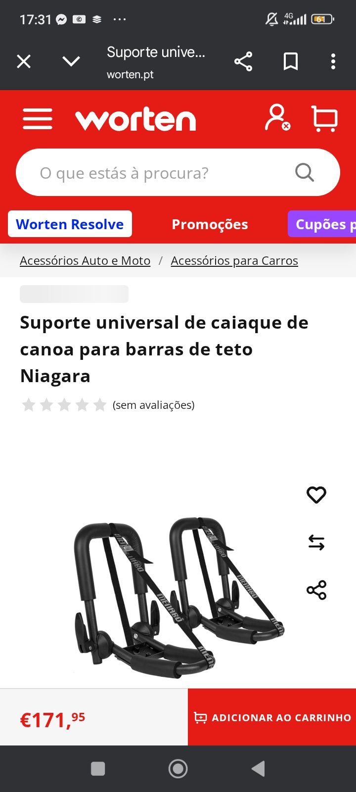 Suportes para canoas