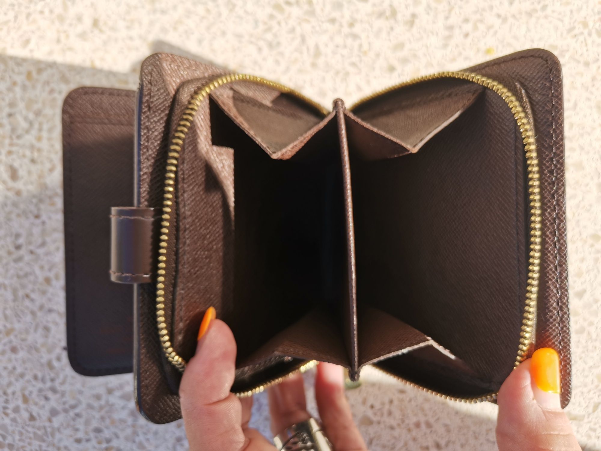 Louis Vuitton Carteira Original cartões e porta moedas