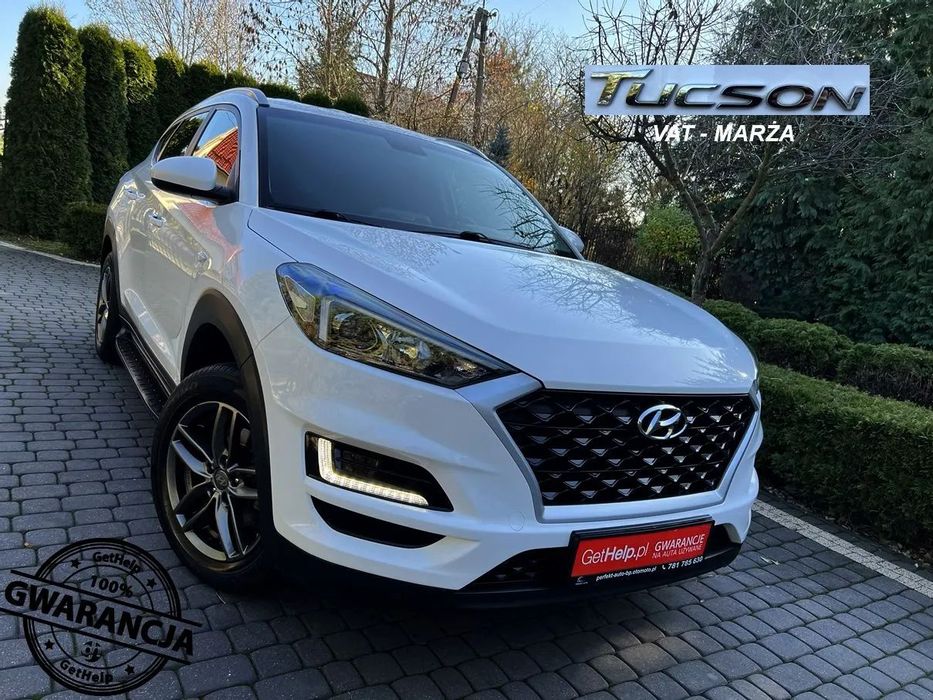 Hyundai Tucson *LIFT*Led*Nawigacja*Kamera*DAB*1.6benzyna*alu*Biały*FV-MARŻA*