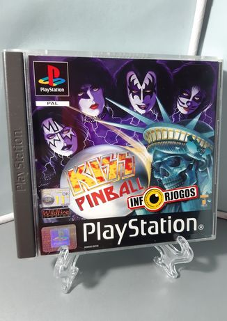 KISS Pinball (Sony PlayStation / PS1, versão PT IGAC, 2002)
