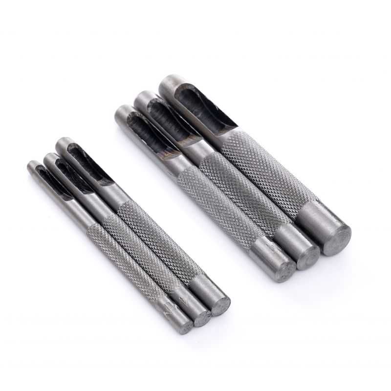 Wycinaki wybijaki 5szt do otworów 3-8mm KD11201
