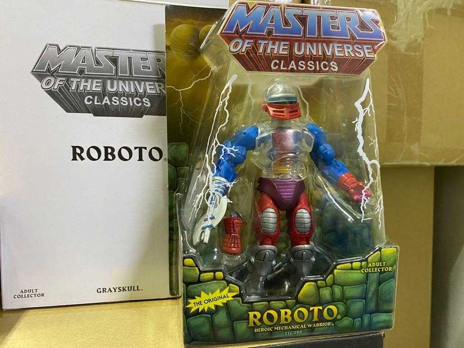 Figura Mattel Masters of The Universe Classics Roboto
