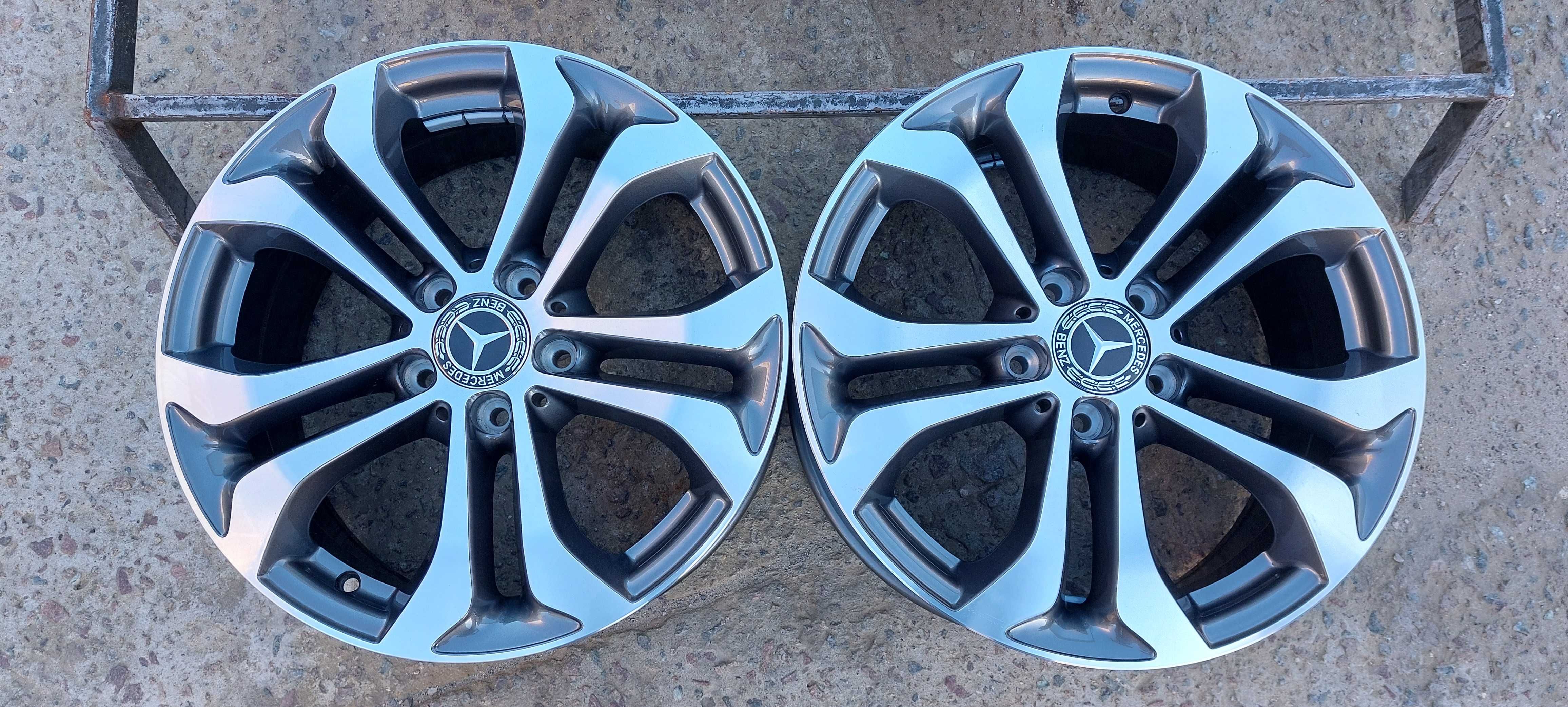 Диски Mercedes R17 5x112 7,5J ET36 C class GLK GLC SLK W204 W205 Audi