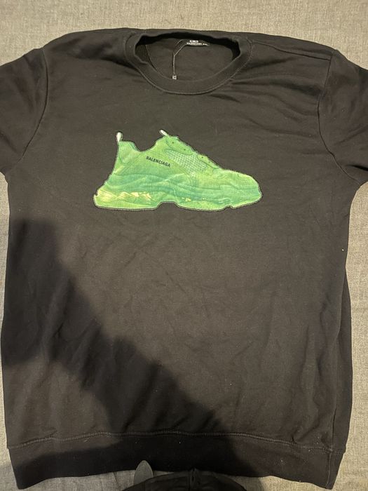 Sweat preta da balenciaga