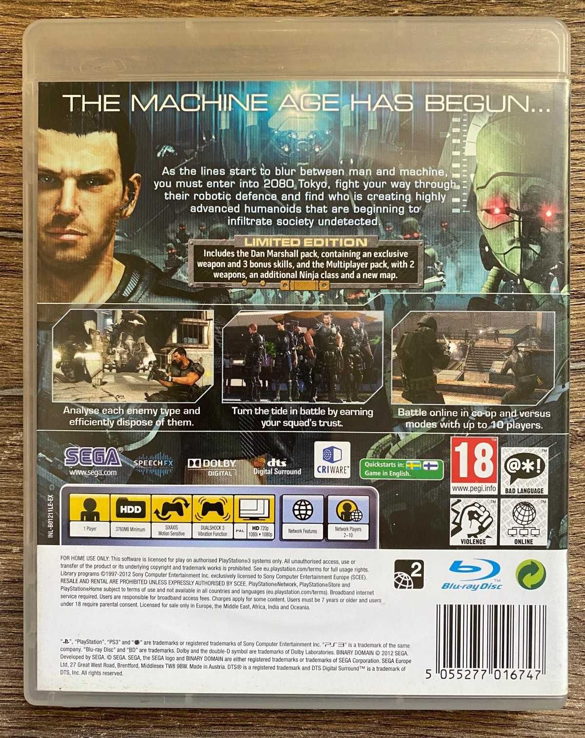 Binary Domain PS3 Poznań