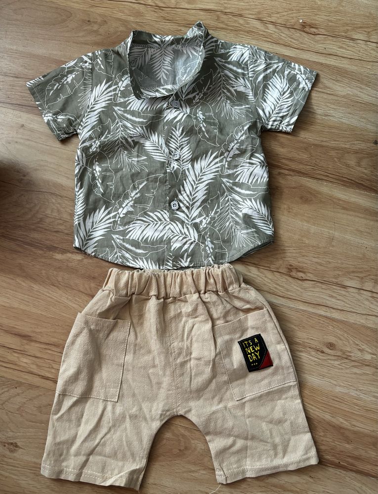 Ubranko na roczek w stylu safari