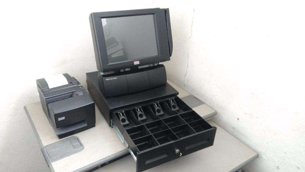 POS / Caixa registadora touch-screen + programa novo + Garantia