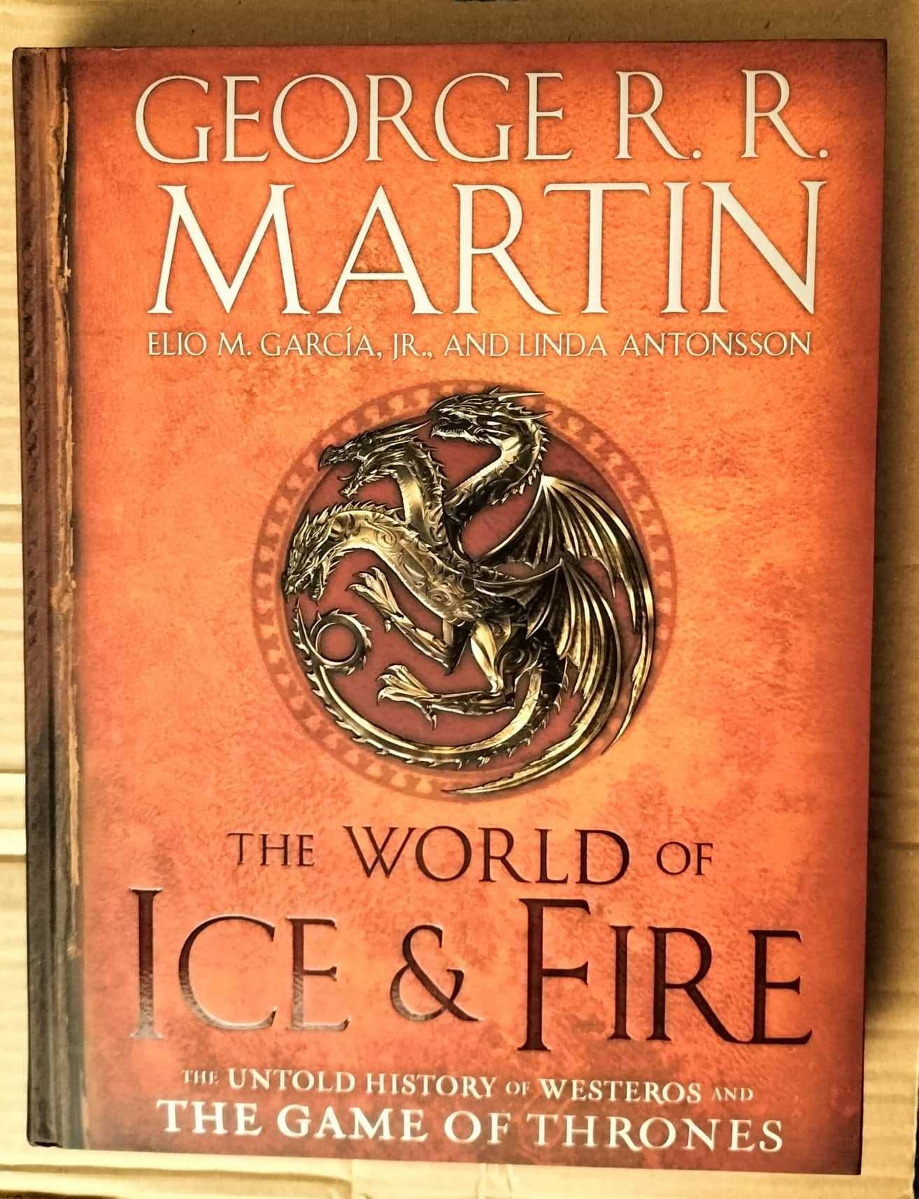 The World Of Ice & Fire _ George R. R. Martin _ Hard Cover _ NOVO