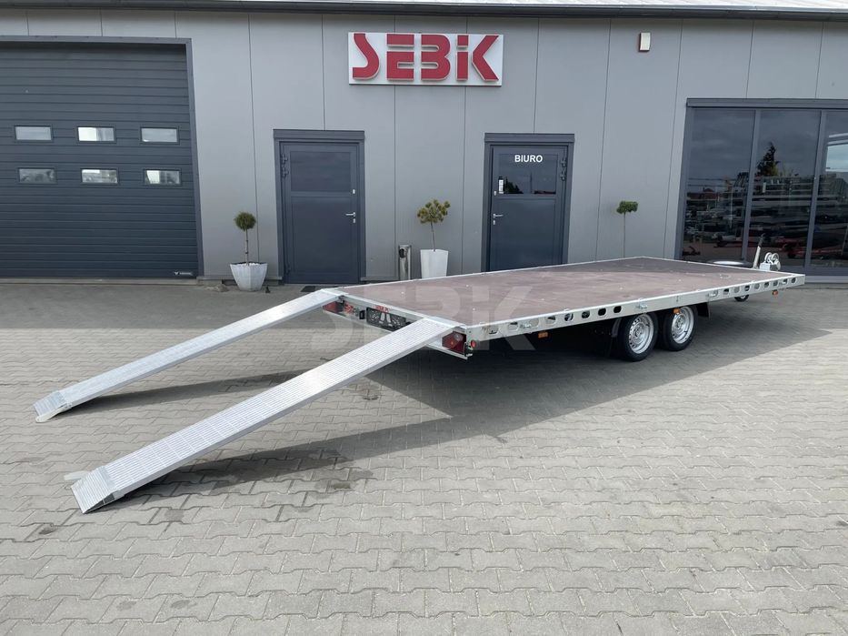 Wiola laweta platforma MULTITRAILER 27S DMC 2700 kg.  Najniższe ceny, najwyższa jakość, duży wybór przyczep z dostawą.