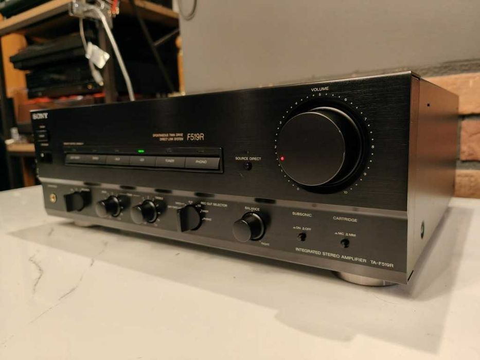 SONY TA-F519R! Porządny wzmacniacz stereo ! Zaraz przed ES