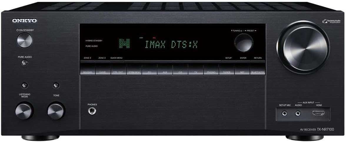 Onkyo TX-SR3100 (TX-NR5100/NR696/TX-NR6100/TX-NR7100/TX-RZ70) Black