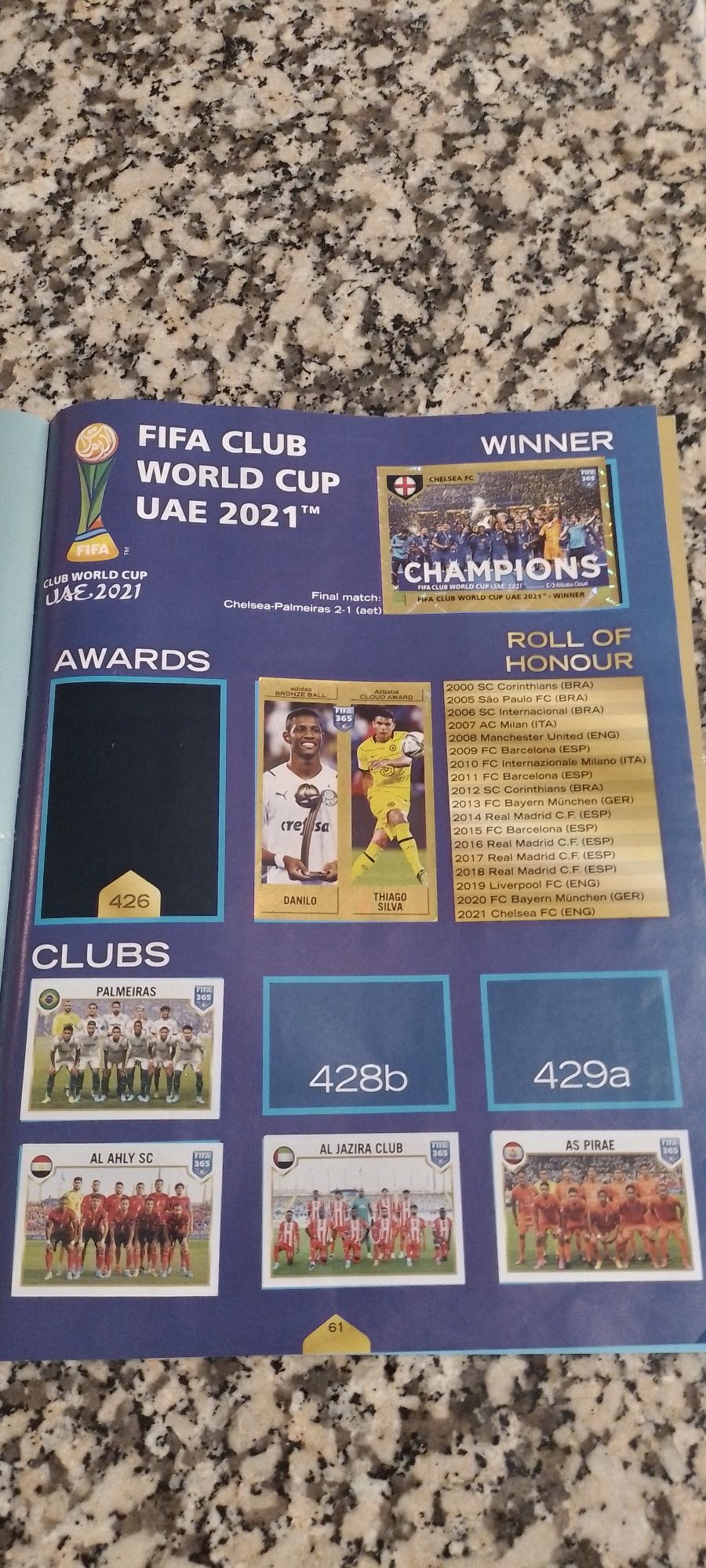 Caderneta Fifa 365