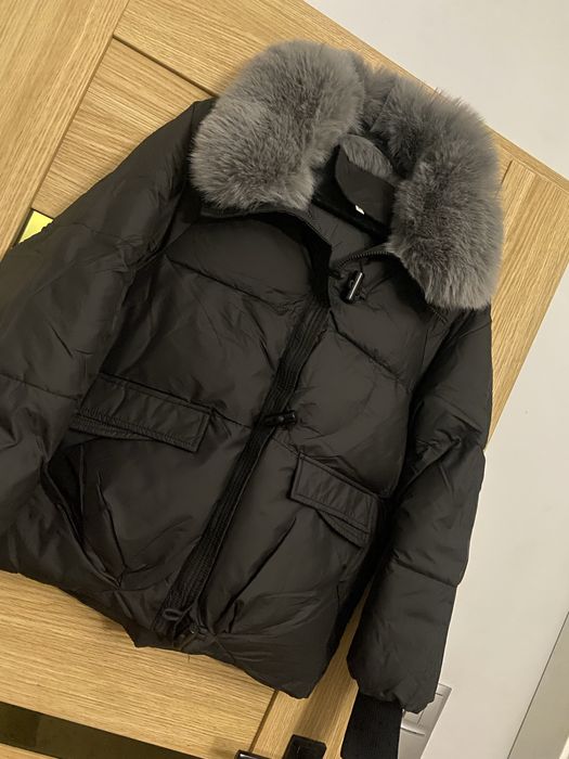 Nowa zimowa kurtka z futerkiem XXXL