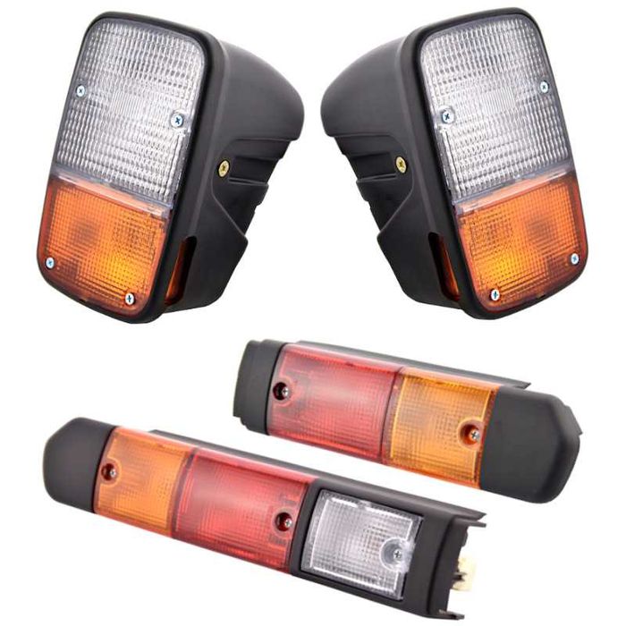 Zestaw Lamp Przednich i Tylnych Wózek Widłowy Toyota 8 FG/FD